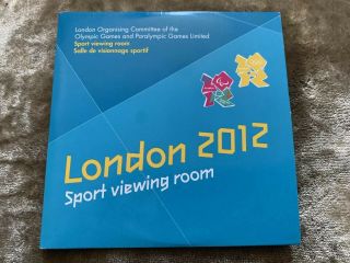 Incredibly Rare London 2012 Olympics Locog Cd Rom Opening Ceremony Curio