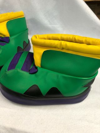 Chuck E Cheese Showbiz Pizza Costume Shoes Only Rare 2