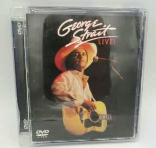 Dvd Of George Strait Live Years Night At Dallas Reunion Arena In 1986 Rare