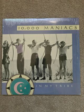 10,  000 Maniacs In My Tribe First Pressing Vinyl Record Nm Still In Shrink Rare