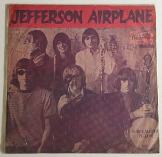 Jefferson Airplane Surrealistic Pillow Lp Taiwan Press Ultra Rare Psych 1967