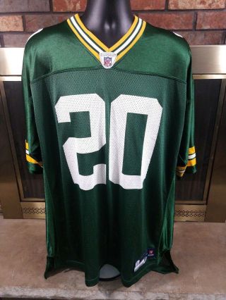Green Bay Packers Nfl Football Jersey Atari Bigby 20 Mens Size Xl Reebok Rare