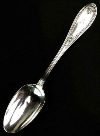 Antique Tiffany Co Sterling Silver 925 " Ionic " John Polhamus Table Serving Spoon