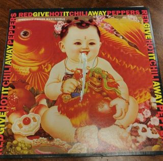 Red Hot Chili Peppers - Give It Away 12 " Maxi Single Vinyl Lp Rare Oop