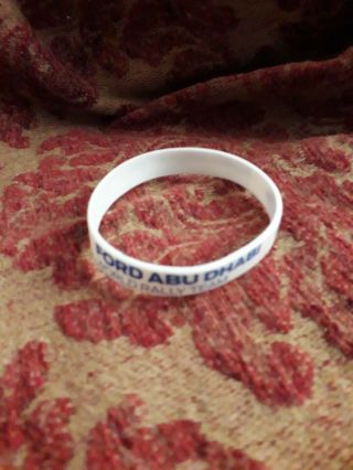Ford Abu Dhabi World Rally Team Wristband Bracelet Rare?
