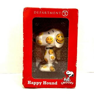 Department 56 Happy Hound Snoopy By Design Porcelain Figurine Collectible Rare