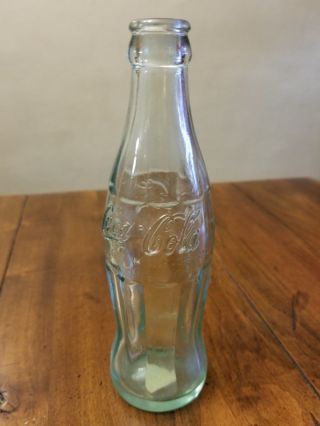 Vintage Rare 1950 Flemish French Embossed Coca Cola Bottle Paris France Belgium
