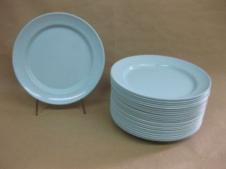 Joblot 23 Vintage Blue Melamine Plates 6 1/2 " Creche / Nursery / Party
