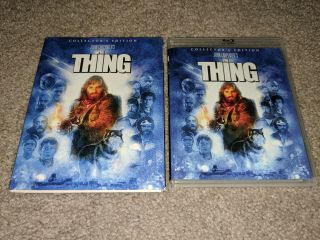 Rare Scream Factory Blu Ray The Thing With Oop Slipcover John Carpenter