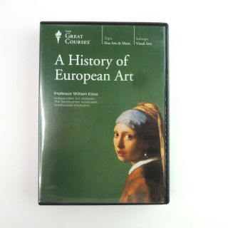 A History Of European Art - Great Courses (dvd,  2005,  8 - Disc Set) - Oop/rare