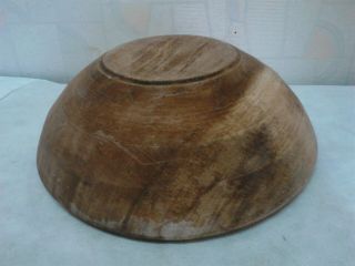 Antique Primitive Old Wooden Big Saltshaker Box Bowl Plate