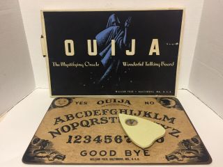 Vintage Ouija Board Game William Fuld Mystifying Oracle Not Parker Brothers Rare
