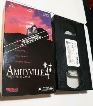 Amityville 4 The Evil Escapes Rare Demo Tape 3