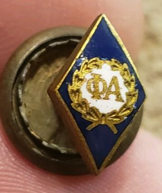 Rare Vintage 1950s Sigma Alpha Epsilon Fraternity Sae Phi Alpha Pledge Pin