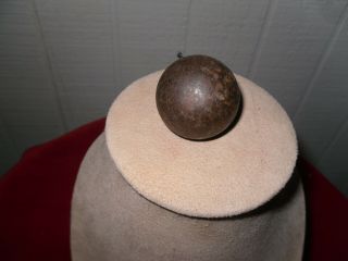 Antique Small Cannon Ball About I Lb