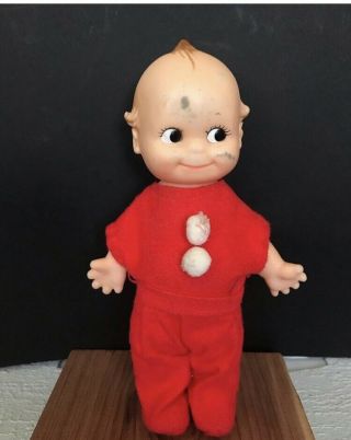 Rubber Cameo Kewpie Doll With Damage Antique Vintage