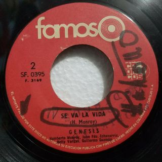 Genesis Se Va La Vida Latin Funk Very Rare 105 Listen