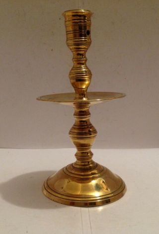 Decorative Heemskerk Style Brass Candlestick