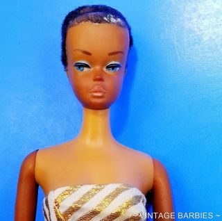 Rare Unique Aa Fashion Queen Barbie Doll 870 W/oss Vintage 1960 