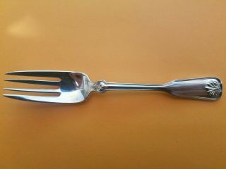 Tiffany & Co.  Shell And Thread Sterling Silver 5 - 7/8 " Pastry Fork