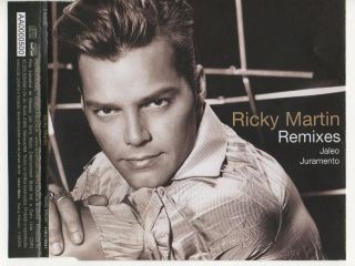 Ricky Martin - Jaleo / Juramento Remixes : Brazil Promo Cd Single Mega Rare
