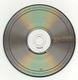 RICKY MARTIN - Jaleo / Juramento REMIXES : BRAZIL Promo CD Single Mega Rare 3