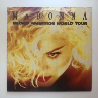 Madonna Blond Ambition World Tour Japan 2 Lp Vinyl Rare