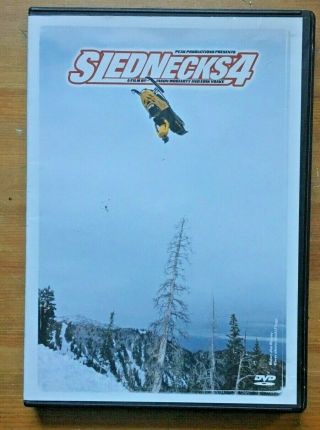 Slednecks 4 Rare Oop Snowmobiling Dvd Extreme Sports - Jason Moriarty Film