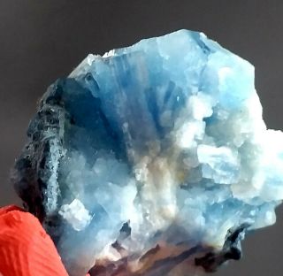 41 Carat World Rare VOROBEYEVITE BERYL With TOURMALINE Crystal @Afg 2