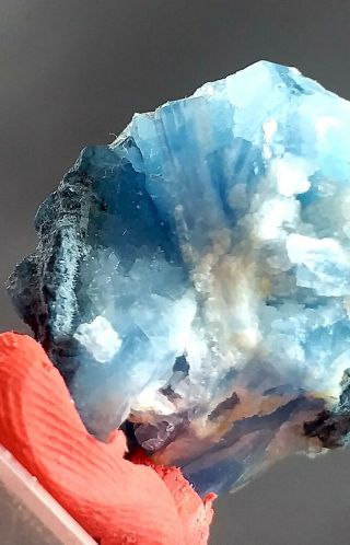 41 Carat World Rare VOROBEYEVITE BERYL With TOURMALINE Crystal @Afg 3