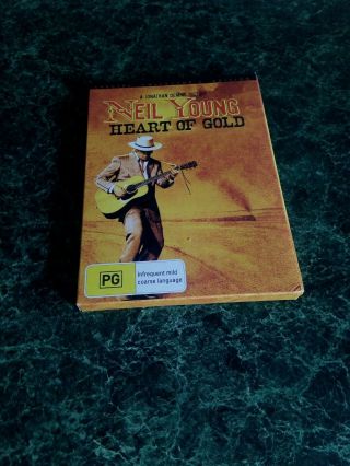 Neil Young Heart Of Gold Rare 2 Dvd Set Collectors Edition Slip Case