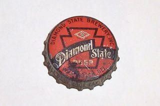 Diamond State Beer Pa Tax Cork Bottle Cap - Rare Cap
