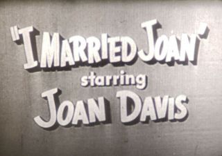 Rare 16mm Film I Married Joan,  Davis Jim Backus 1952 Tv Show - The Stamp - Sound