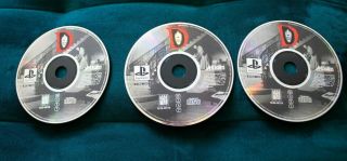 D (Sony Playstation 1) PS1 Horror Game 1996 RARE CIB Longbox 2