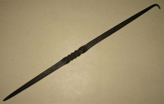 Old Antique Hand Forged Iron Steel Etching Tool Needle Intaglio Scribe Stylus