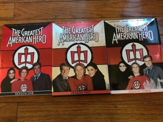 Greatest American Hero Complete All 3 Seasons Oop Rare