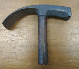 Rare Antique Ice Pick Axe • Primitive Farm Tools • Barn Decor Woodworking ☆usa