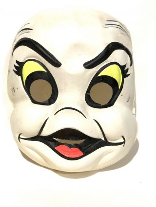 Plastic Mask Halloween Vtg Ben Cooper Old Rare Casper The Friendly Ghost 1960s