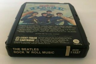 The Beatles Rock N Roll Music Rare 8X2K 11537 Capitol Records 8 Track Tape 2