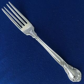 Gorham Chantilly Sterling Silver 7 1/2 " Dinner Fork 2 " Tines 63gr Silverware D2