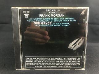 Frank Morgan - Bird Calls Vol.  2 (rare) - Cd (cd17)