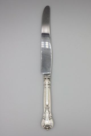 Gorham Chantilly Sterling Silver French Hollow Knife,  No Monogram – 9 5/8 "