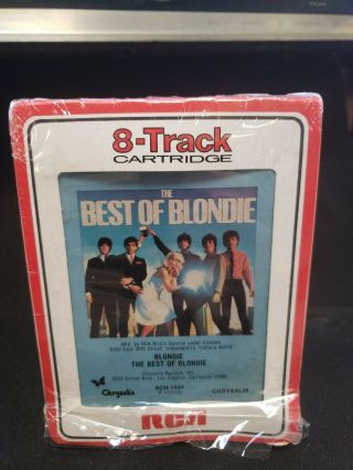 Blondie The Best Of Blondie 8 Track Tape Rare Wave Punk Pads & Splice A,
