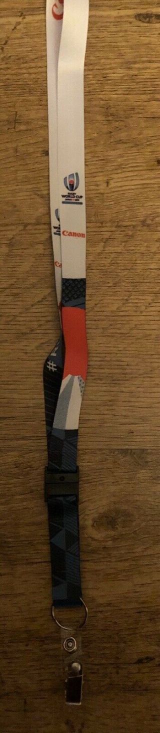 Rare Canon Rugby World Cup 2019 Lanyard Strap Look