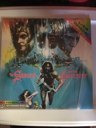 The Sword And The Sorcerer Laserdisc Very Rare Great Shape
