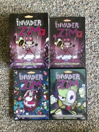 Invader Zim Complete Invasion Dvd Box Set 6 Disc Volume 1 - 3 Nickeloden Rare Htf