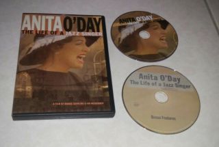 Anita Oday: The Life Of A Jazz Singer (dvd,  2009,  2 - Disc Set) Rare Oop