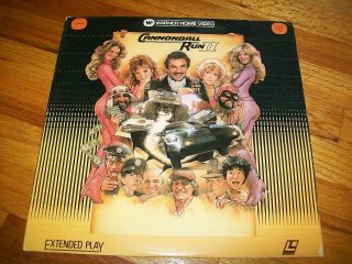 Cannonball Run Ii Laserdisc Ld Very Rare Part Two 2