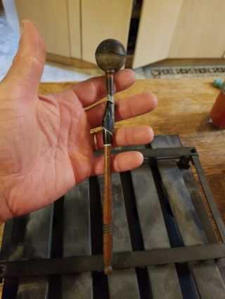 DEAGAN ??ANTIQUE 5 NOTE CHIME WOOD BOX DINNER BELL RAILROAD CHIMES??? 2
