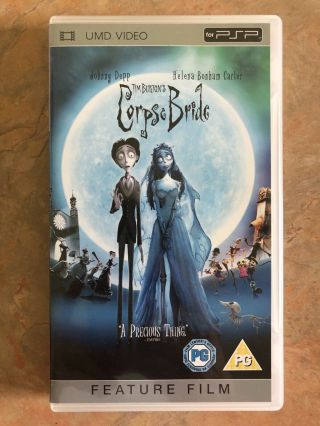 Corpse Bride (umd Movie For Psp) Rare